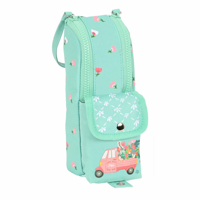 Holdall Glow Lab Glowlab Pepa Green 21 x 6 cm With handle