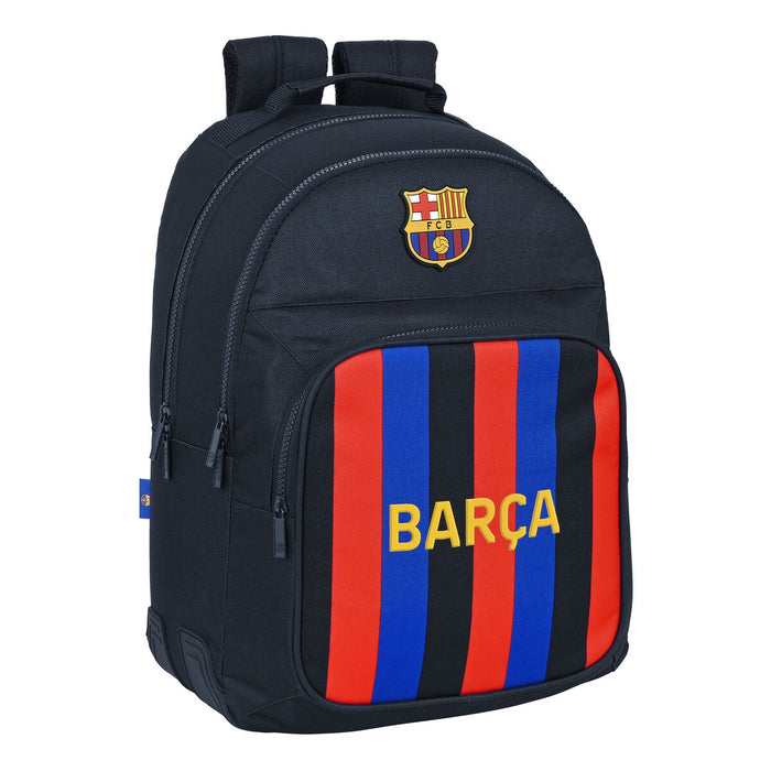 School Bag F.C. Barcelona Maroon Navy Blue 32 x 42 x 15 cm