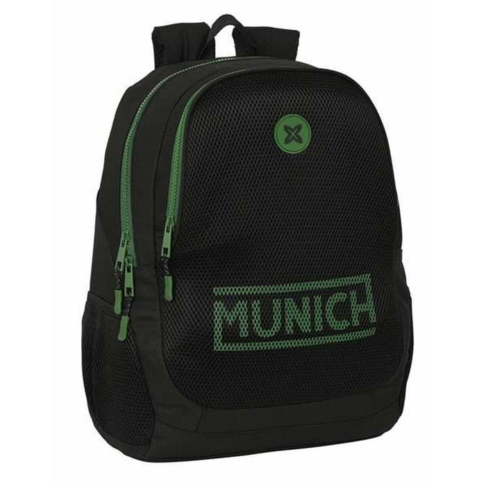 School Bag Munich Caviar 32 x 44 x 16 cm