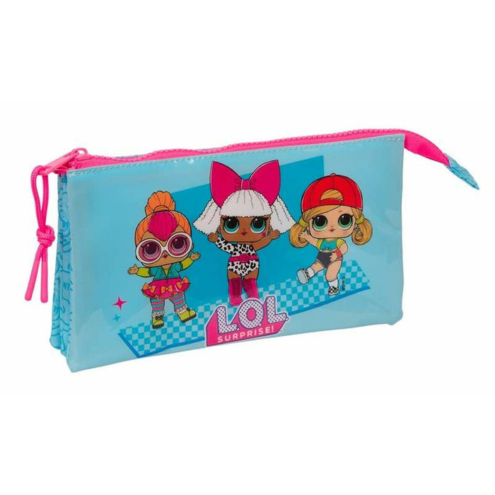 Triple Carry-all LOL Surprise! Divas Blue 22 x 12 x 3 cm