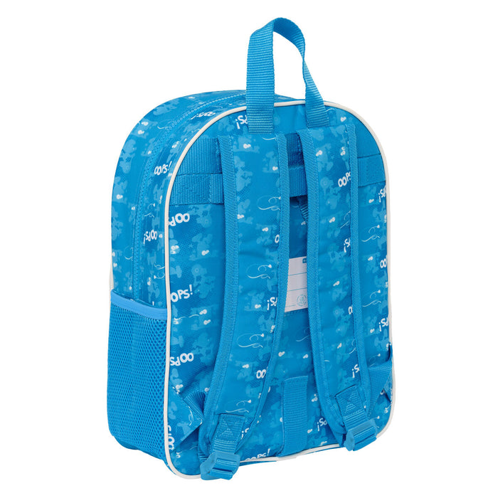 Child bag Los Pitufos 26 x 34 x 11 cm