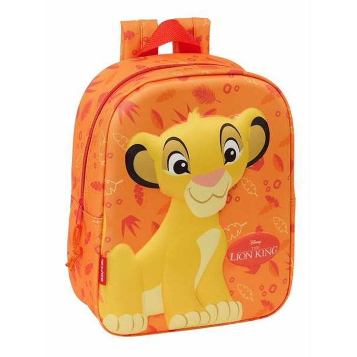 School Bag The Lion King 22 x 27 x 10 cm 3D