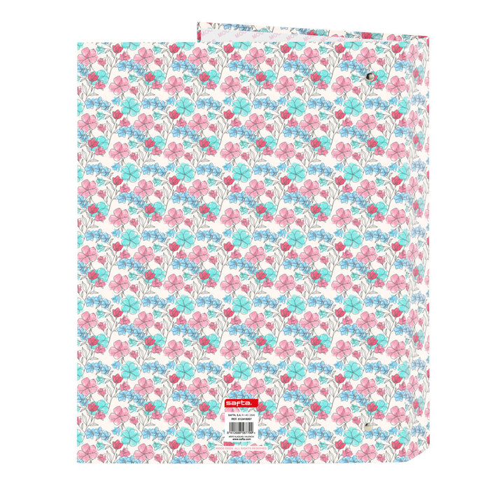 School Set Safta Flores 26,5 x 33 x 4 cm