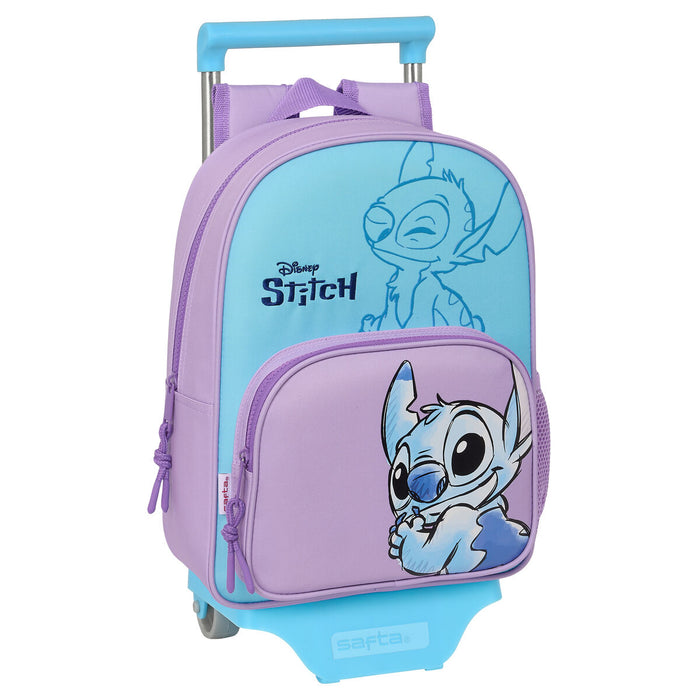 School Rucksack with Wheels Stitch Sweet 26 x 34 x 11 cm