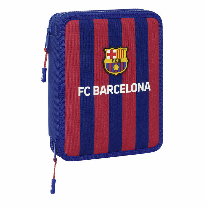 Double Pencil Case F.C. Barcelona 19.5 x 24.8 x 4.5 cm