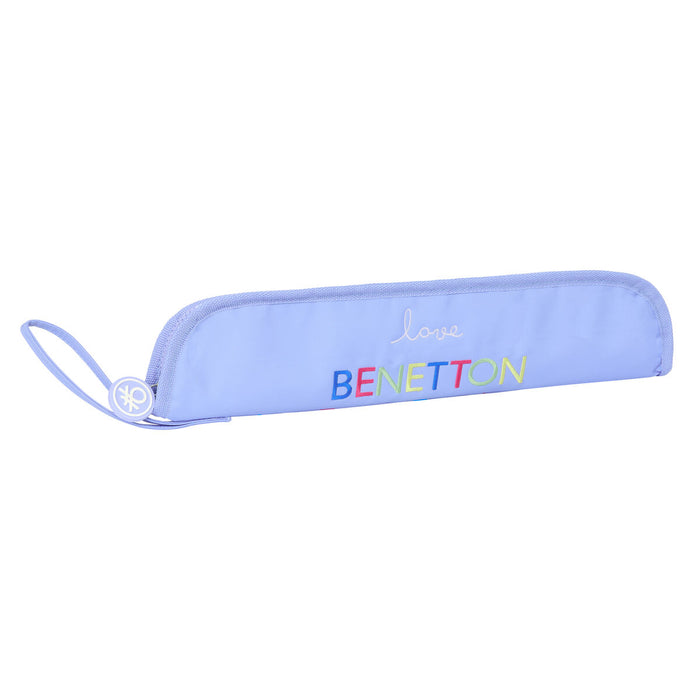 Recorder bag Benetton Lila Lilac 37 x 8 x 2 cm