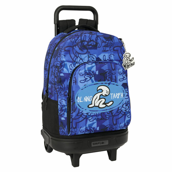 School Rucksack with Wheels El Niño 33 x 45 x 22 cm