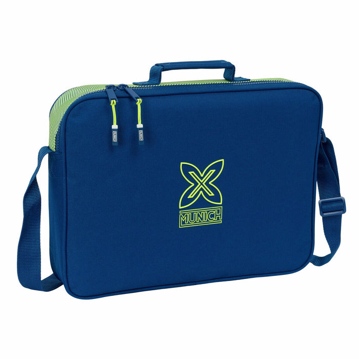 School Satchel Munich North Navy Blue 38 x 28 x 6 cm