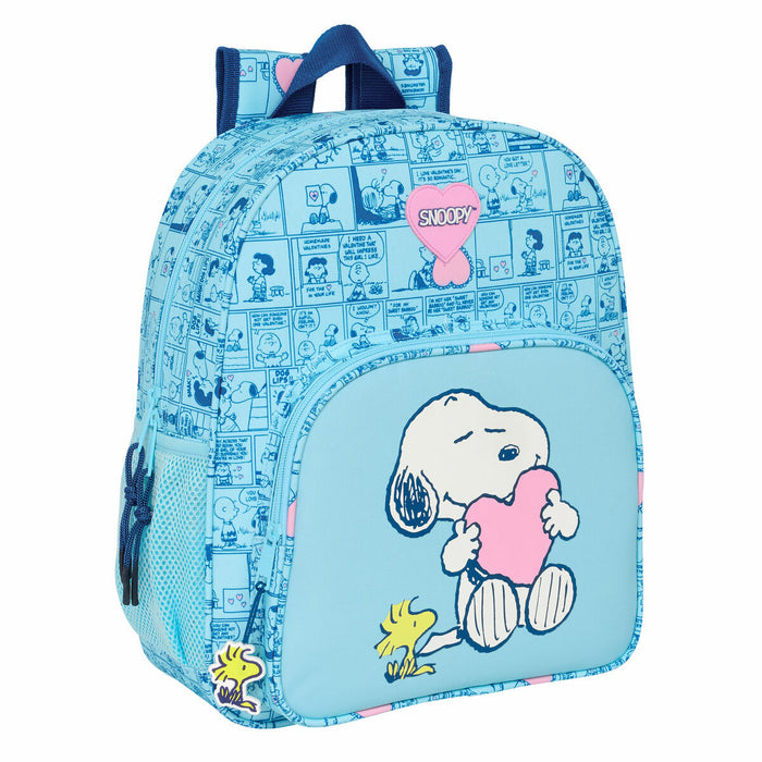 School Bag Snoopy Love 32 x 38 x 12 cm