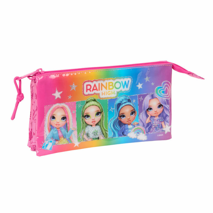 Holdall Rainbow High Shine Multicolour 22 x 12 x 3 cm