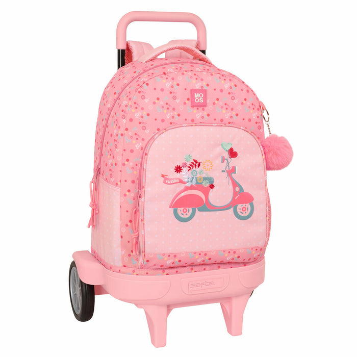 School Rucksack with Wheels Safta 33 x 45 x 22 cm