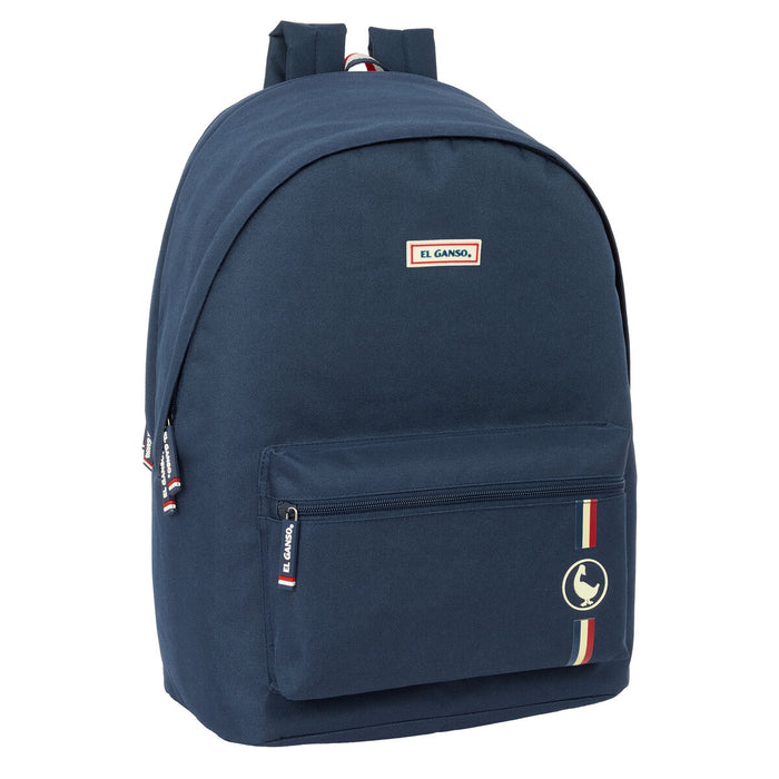 School Bag El Ganso +usb el ganso Navy Blue 31 x 44 x 18 cm