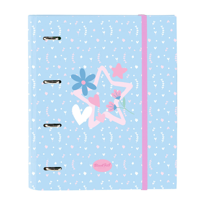 Ring binder BlackFit8 Smile 27 x 32 x 3,5 cm