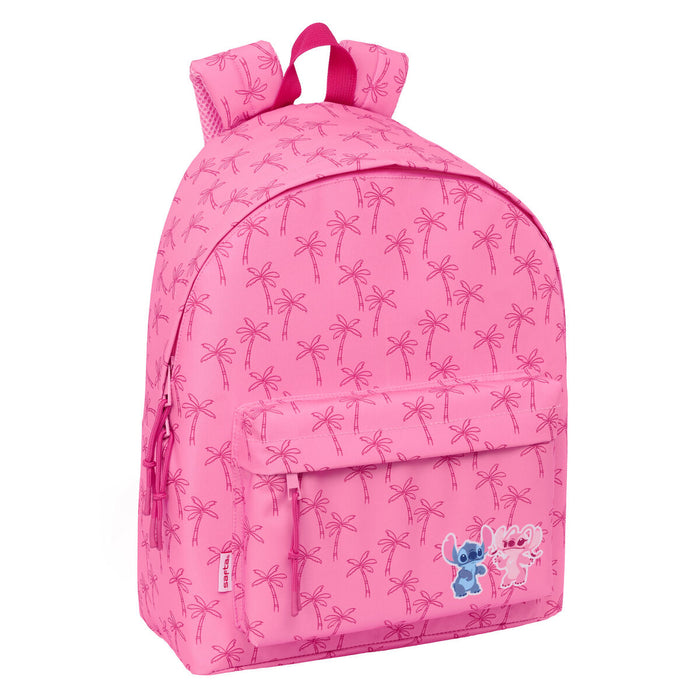 School Bag Lilo & Stitch Chill Pink Mint 33 x 42 x 15 cm