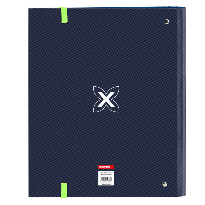 Ring binder Munich Blue indigo 27 x 32 x 3,5 cm