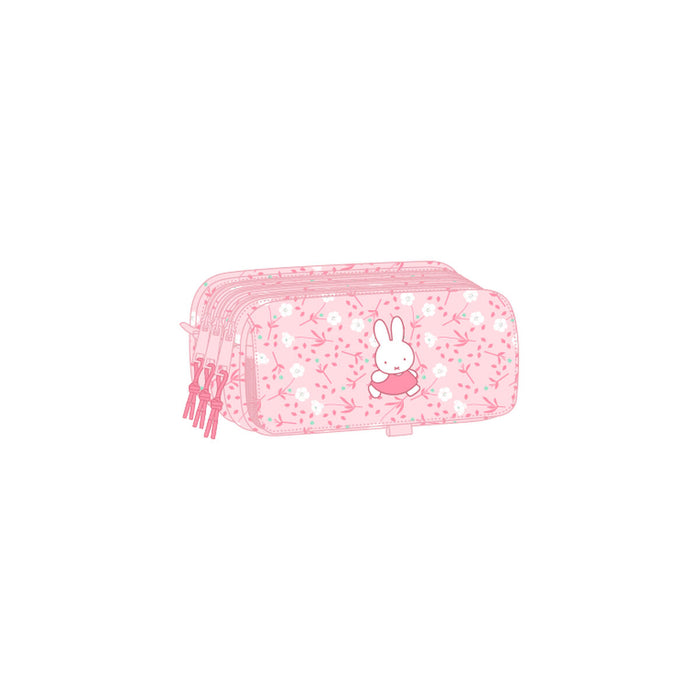 Holdall Miffy Flores 21,5 x 10 x 8 cm