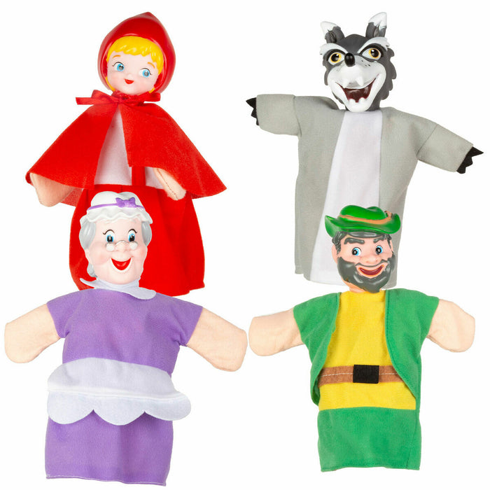 Marioneta de Peluche Colorbaby Caperucita Roja
