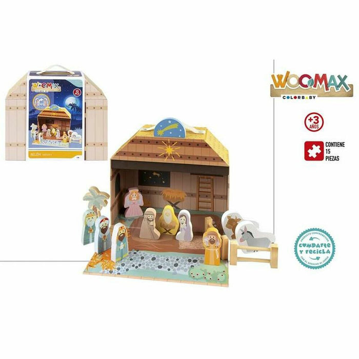 Playset Woomax 24,5 x 20,5 x 24,5 cm 15 Pieces