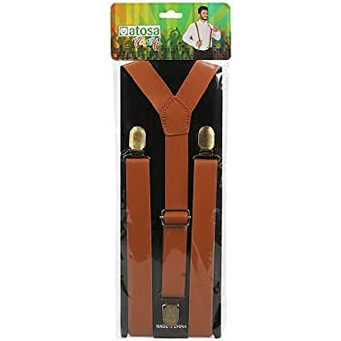 Tirantes ajustables Marrón Naranja