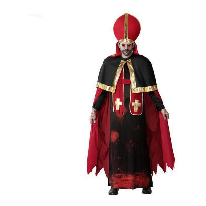 Disfraz para Adultos Multicolor Cardenal Sangriento (4 Piezas)
