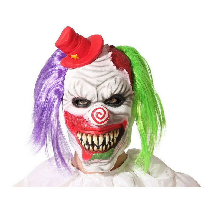Máscara Halloween Multicolor Payaso Malvado