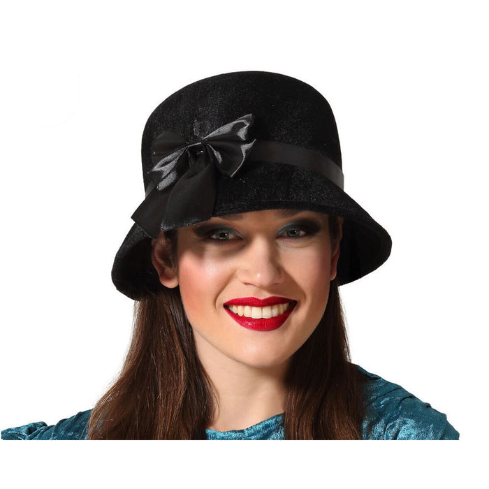 Sombrero Negro Años 20