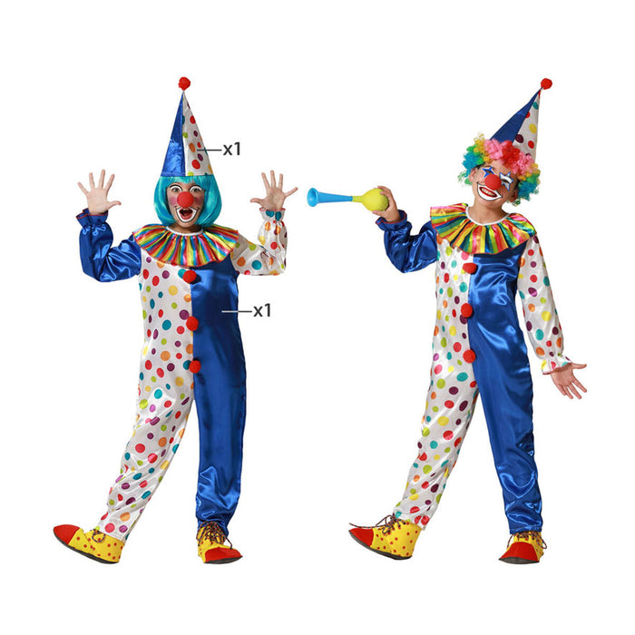 Costume for Children Male Clown Kids