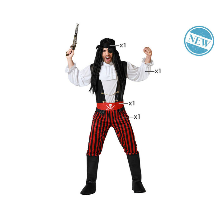 Disfraz para Adultos Pirata Hombre Talla M/L