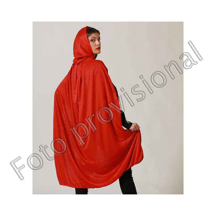 Cloak Black Red 1,2 m