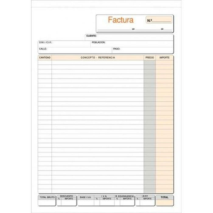 Invoice Check-book A4 (10 Units)