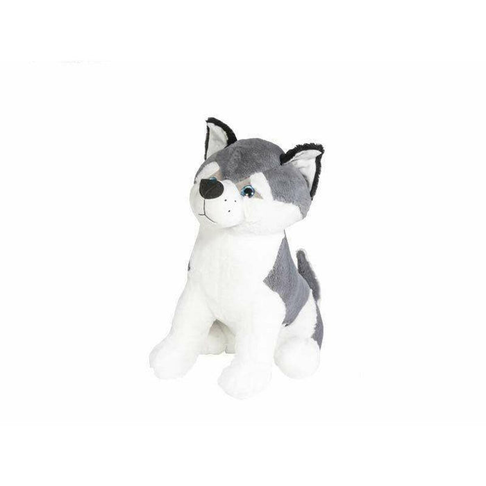 Fluffy toy Artesanía Beatriz Husky  Dog 45 cm Plastic