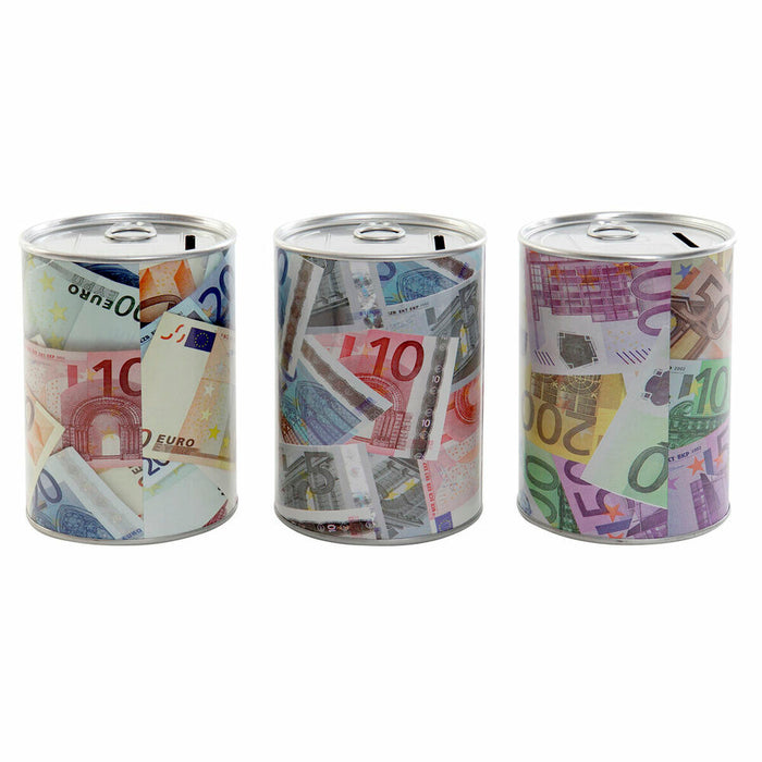 Money box DKD Home Decor Metal (3 pcs)