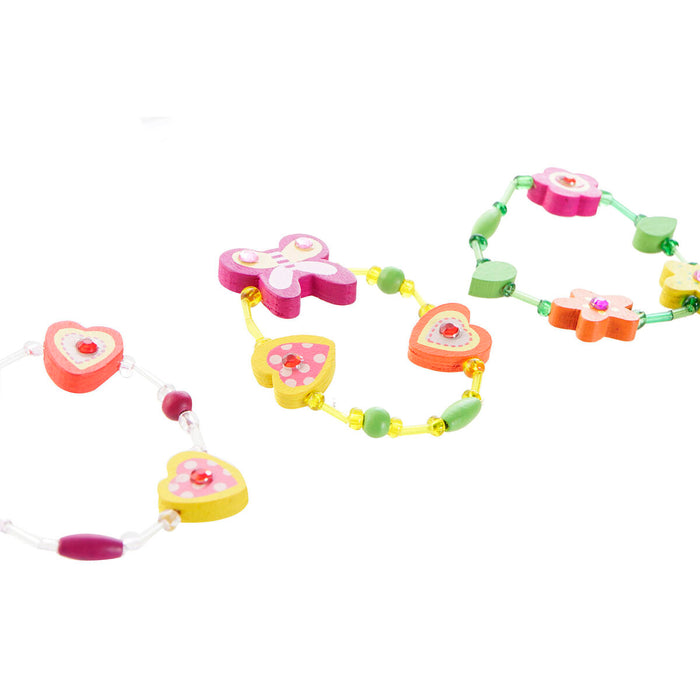 Bracelet DKD Home Decor Multicolour Flowers Children's