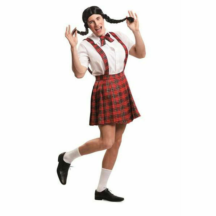Disfraz para Adultos My Other Me Hombre Colegiala 3 Piezas