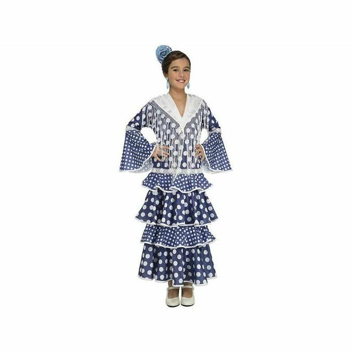 Disfraz para Niños My Other Me 204881 Bailaora Flamenca Azul