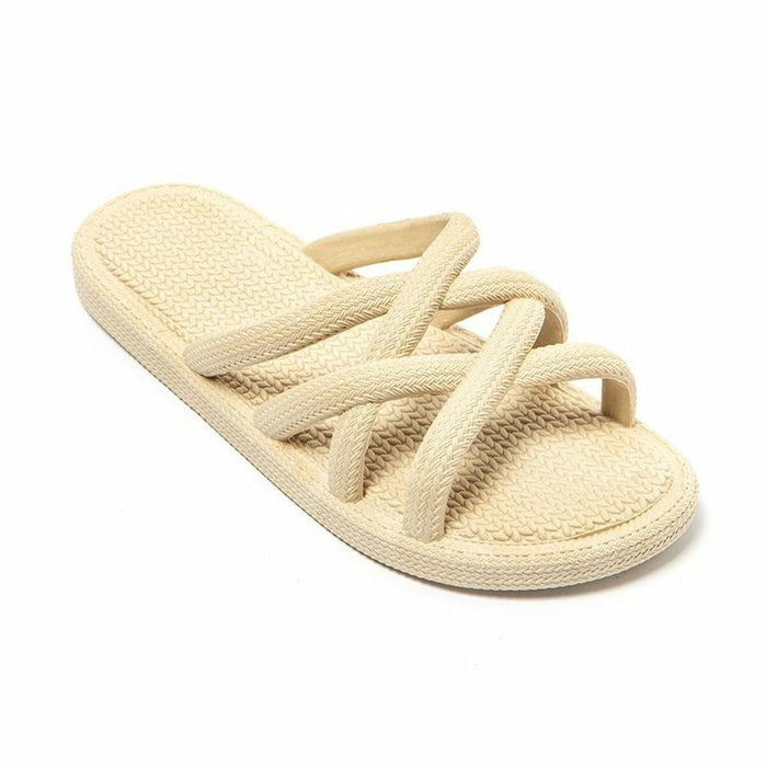 Women's Flip Flops Brasileras Mersin Light brown