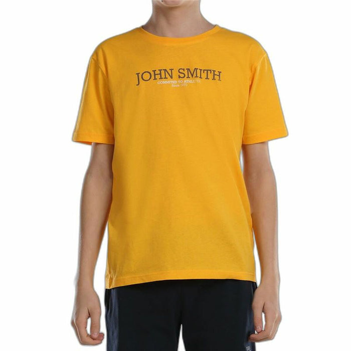 Children’s Short Sleeve T-Shirt John Smith Efebo  Yellow