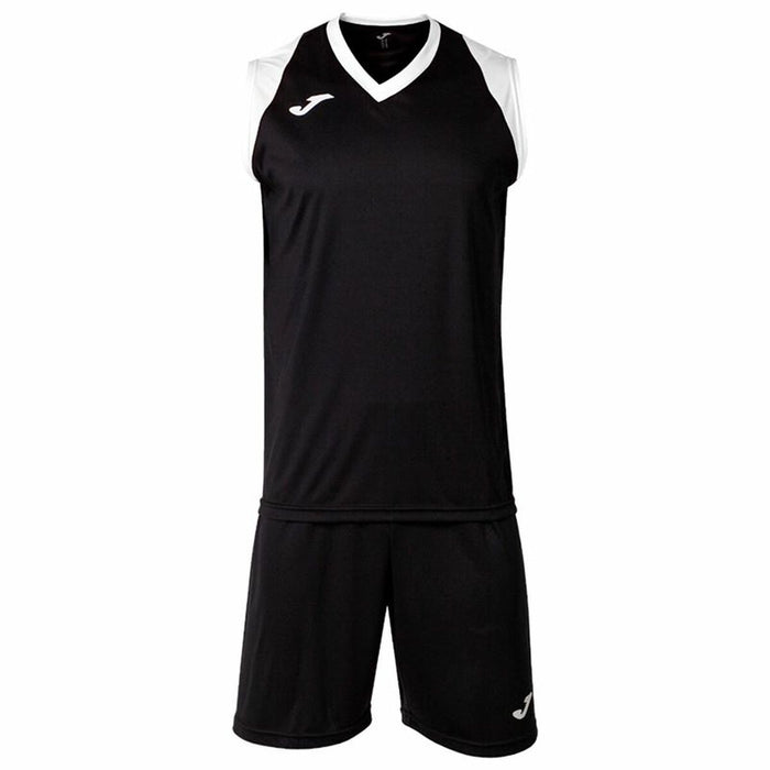 Children's Sports Outfit Joma Sport Final II Black Multicolour 2 Pieces