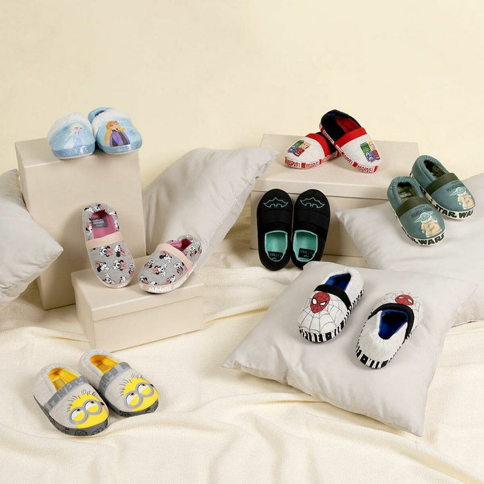 House Slippers Spider-Man Light grey
