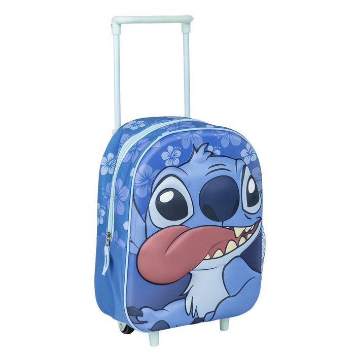 3D School Bag with Wheels Stitch