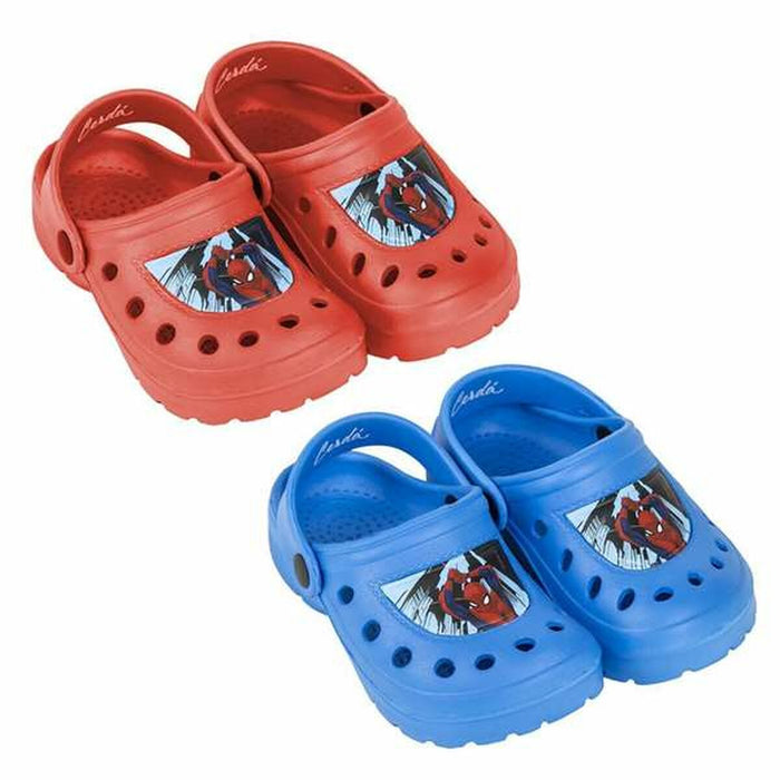 Clogs Spider-Man Red