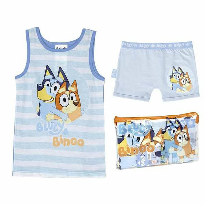 Children's Pyjama Bluey Light Blue (4 Years)
