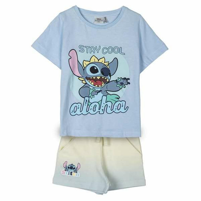 Set of clothes Stitch Light Blue
