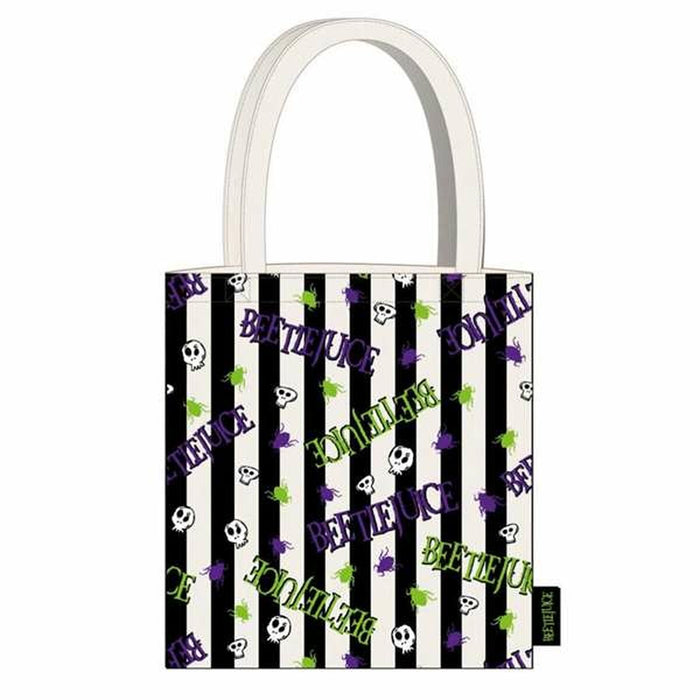 Women's Handbag Beetlejuice White 36,0 x 39,0 x 0,4 cm