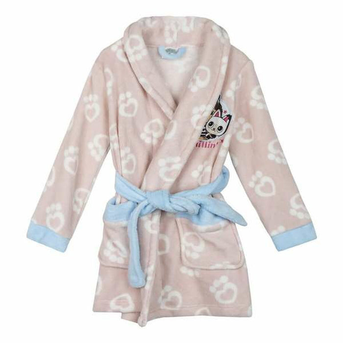 Children's Dressing Gown Gabby's Dollhouse Pink 6 Years