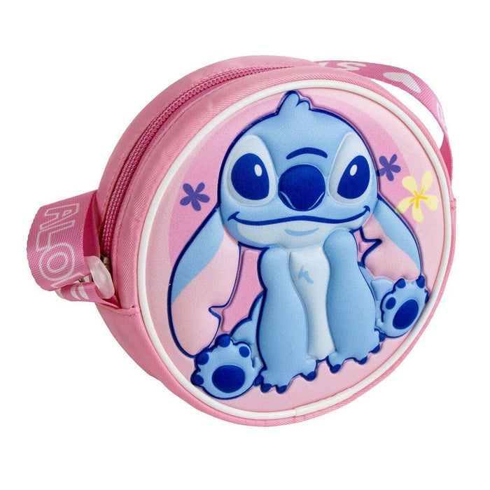 Shoulder Bag Stitch Pink 16 x 14 x 4 cm