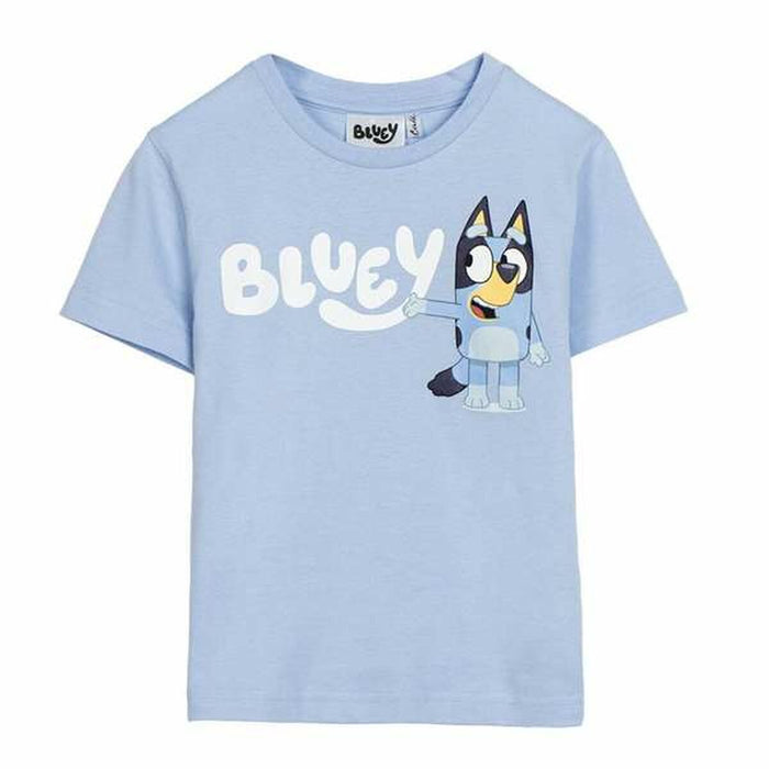 Children’s Short Sleeve T-Shirt Bluey Light Blue