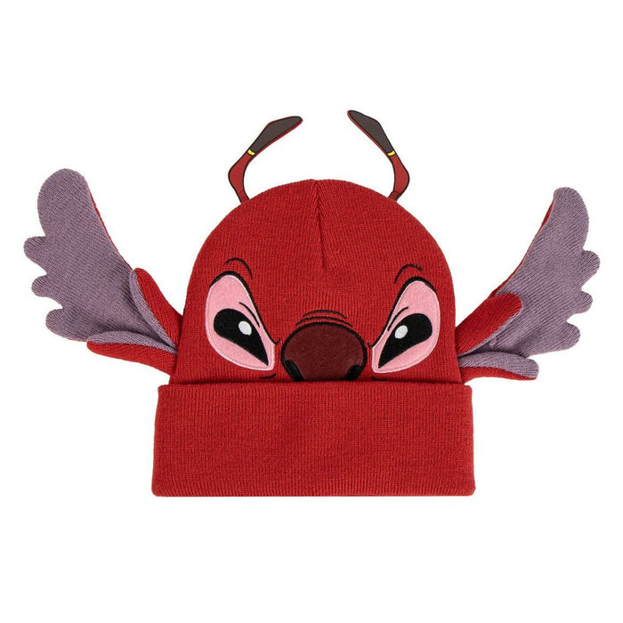 Child Hat Stitch Red