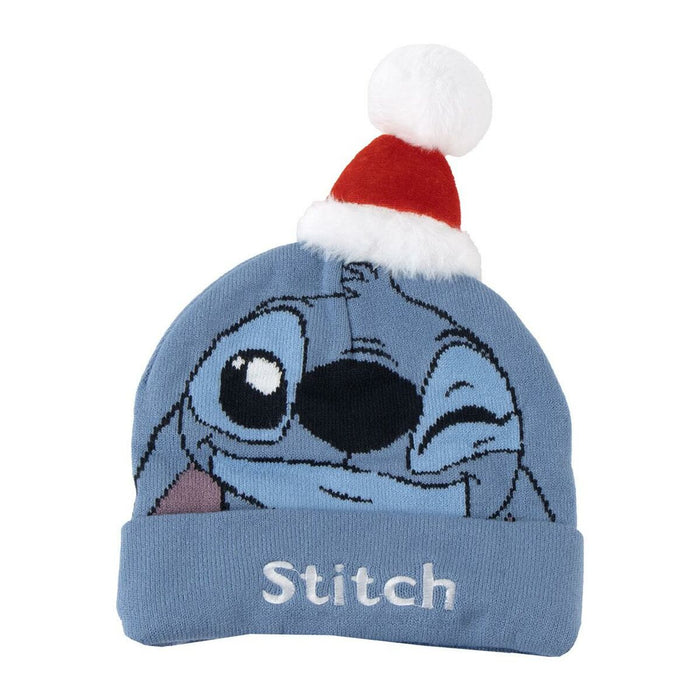 Child Hat Stitch Blue