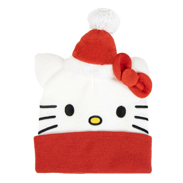Child Hat Hello Kitty White